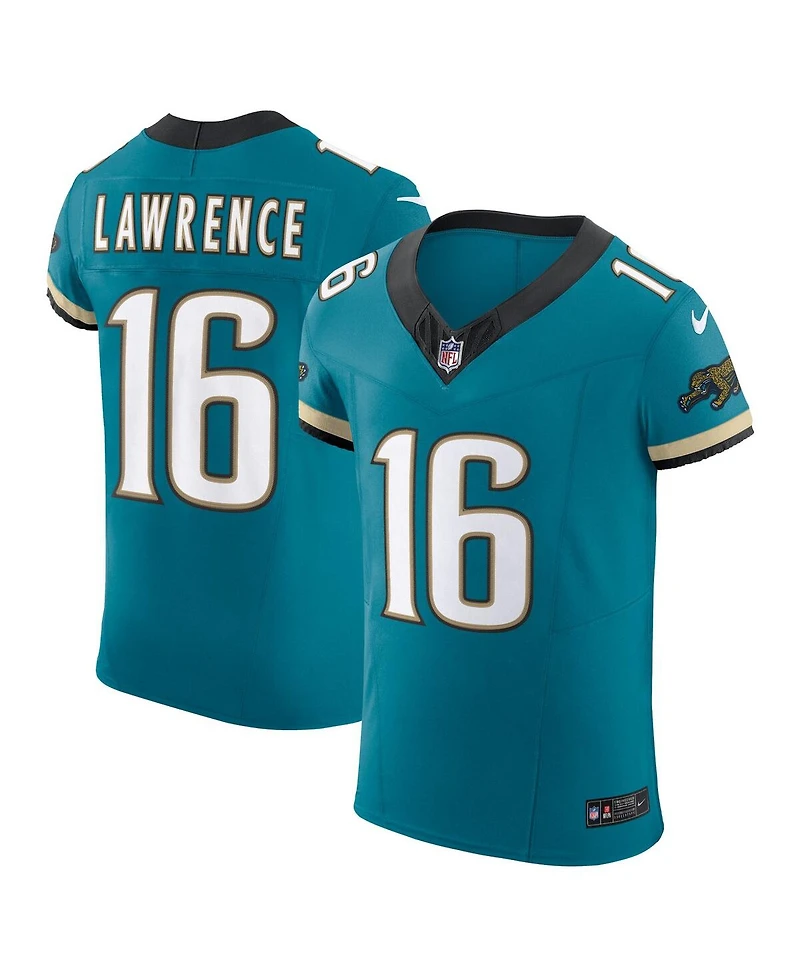Nike Men's Trevor Lawrence Teal Jacksonville Jaguars Prowler Throwback Vapor F.u.s.e. Elite Jersey