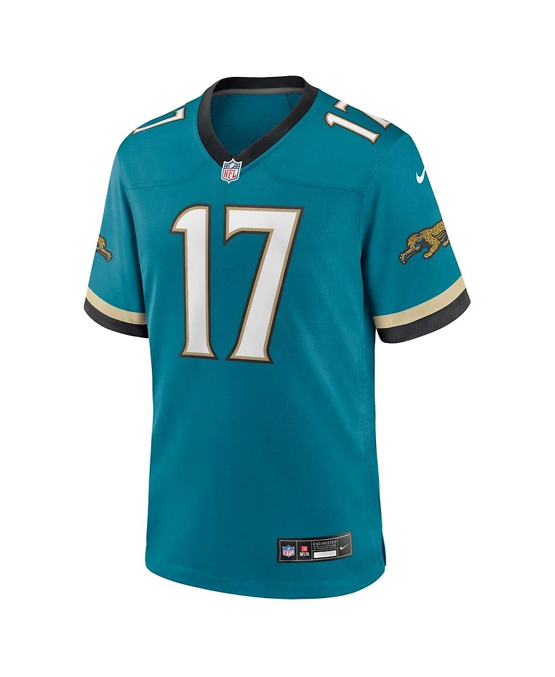 Nike Men's Evan Engram Teal Jacksonville Jaguars Prowler Throwback Player Game Jersey