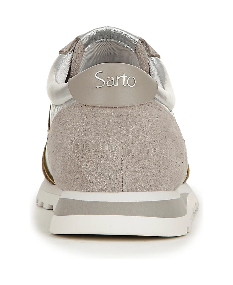 Franco Sarto Women's Matera Retro Lace Up Jogger Sneakers