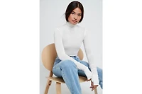 Marcella Women's Eloise Sheer Turtleneck