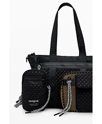 Desigual Women's Voyager Xl multi-position bowling bag