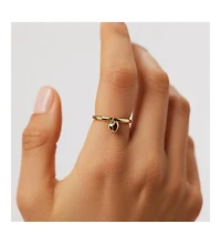 Ana Luisa Heart Ring - Leia