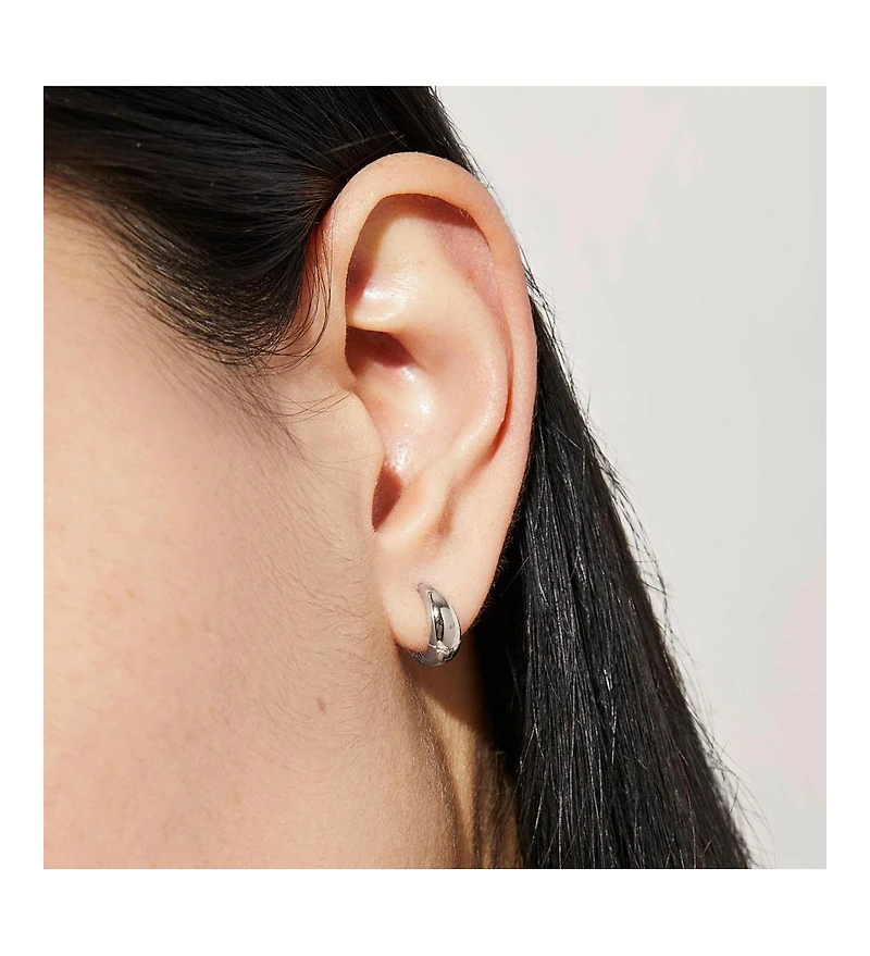 Ana Luisa Bold Huggie Hoops - Nate Silver