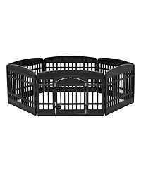 Iris Usa 24" Exercise 6-Panel Pet Playpen with Door