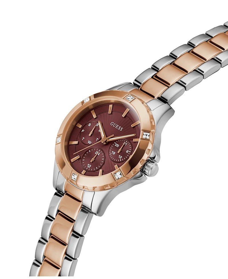 Guess Women's Analog Two-Tone Steel Watch