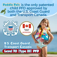 Body Glove Paddle Pals Splash Child Swim Vest, Toddler Floatie - Pfd Life Jacket for Kids