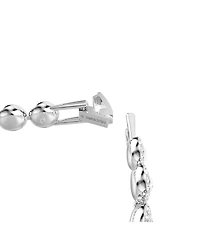 Swarovski Round Cut White Rhodium Plated Una Bracelet