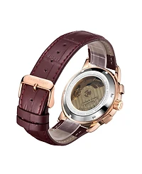 SE00301 Swan & Edgar Hand Assembled Opulent Automatic Red