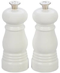 Le Creuset 8" Salt and Pepper Mill Set, Flame