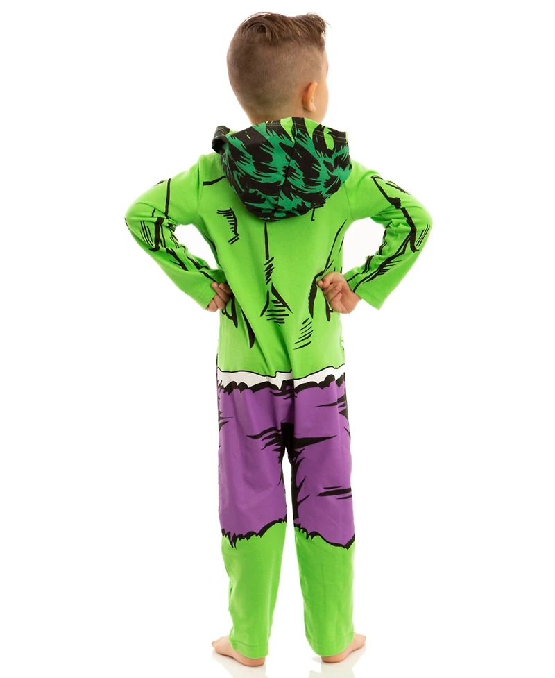 Marvel Toddler Boys Avengers Spider-Verse Spider-Man Venom Iron Man Zip Up Cosplay Coverall Newborn to