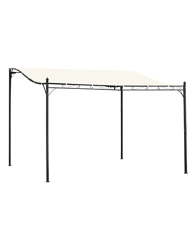Outsunny 10' x 13' Outdoor Pergola Gazebo, Canopy w/ Drain Holes,