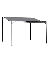 Outsunny 10' x 13' Outdoor Pergola Gazebo, Canopy w/ Drain Holes,