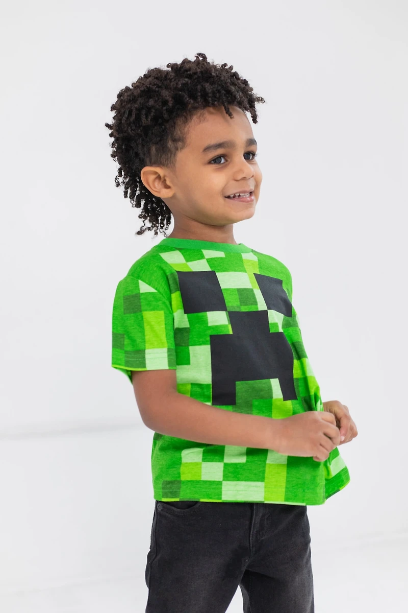 Minecraft Boys 3 Pack T-Shirts