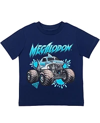 Monster Jam Toddler Boys El Toro Loco Zombie Maximum Destruction 4 Pack Graphic T-Shirts to
