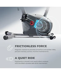 Sunny Health & Fitness Performance Smart Upright Exercise Bike