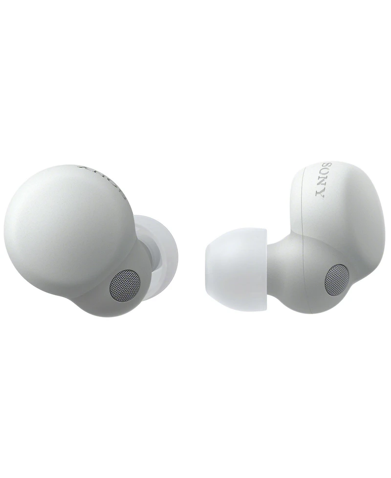 Sony LinkBuds S Truly Wireless Noise Canceling Earbud Headphones (White) Bundle