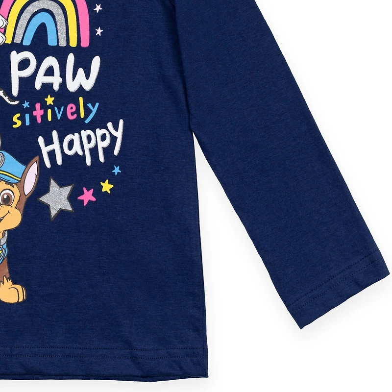 Paw Patrol Girls 2 Pack Pullover T-Shirts