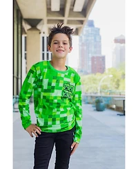 Minecraft Boys Mobs 2 Pack Long Sleeve Graphic T-Shirt [SizeDescription1]