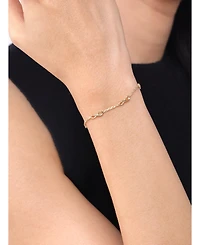 Devata Infinity Chain Bracelet in 14K Gold, 6.5 in adj to 7.5 in, approx. 2.8 grams