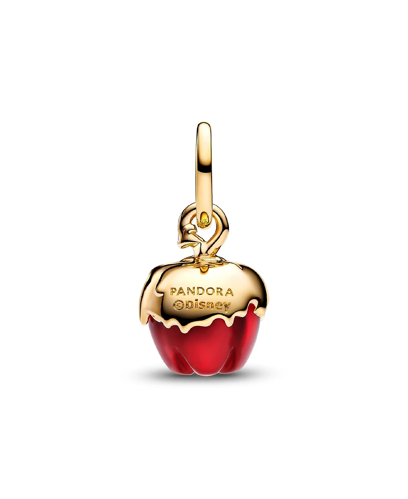 Pandora 14K Gold-Plated Disney Villains Evil Queen Apple Dangle Charm