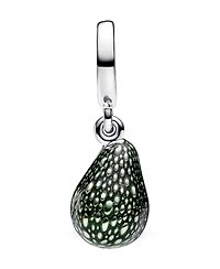 Pandora Sterling silver and 14k Gold-plated unique metal blend Avocado Double Dangle Charm