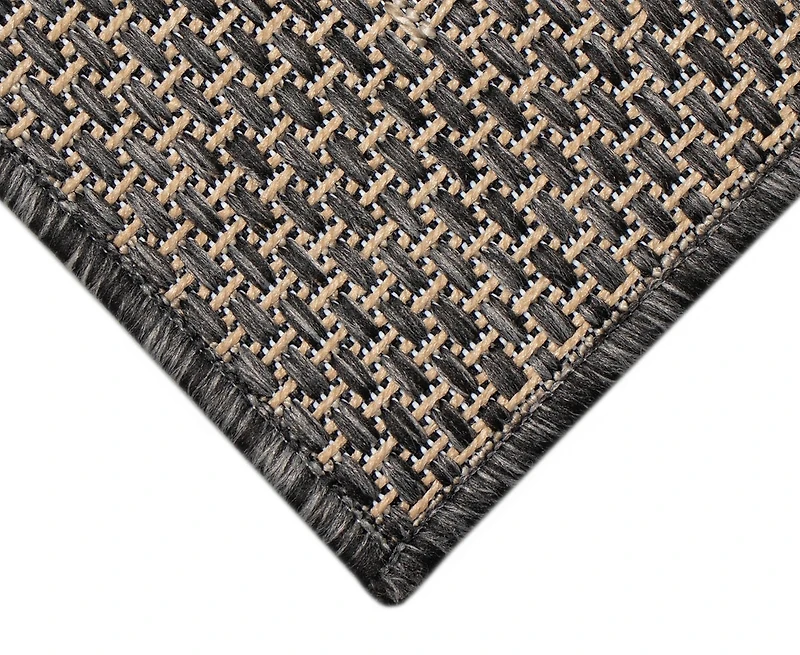 Liora Manne' Monaco Multi Border 7'10"x7'10" Square Area Rug