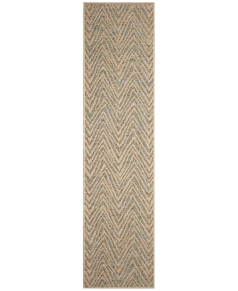 Liora Manne' Roma Mountains 1'11"x7'6" Runner Area Rug