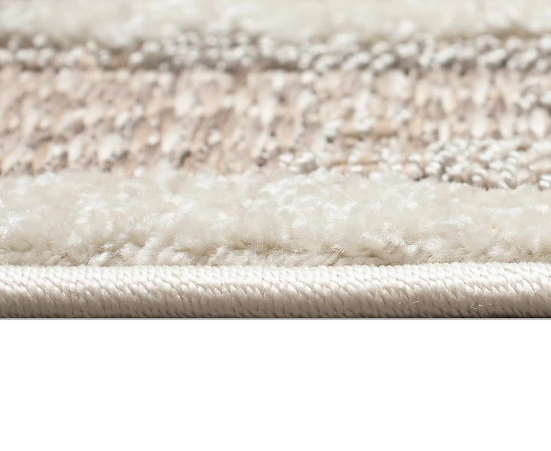 Liora Manne' Napoli Diamond Stripe 6'6"x9'4" Area Rug