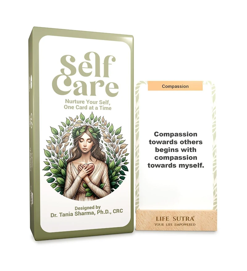 Life Sutra Self Care Affirmations Cards - Stress Relief Gifts for Men & Women - 80 Positive Affirmation Cards
