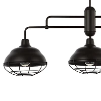 Jonathan Y Levi Industrial Farmhouse Iron Led Pendant