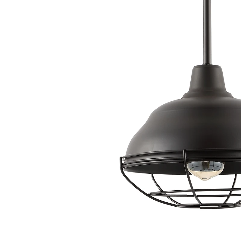Jonathan Y Levi Industrial Farmhouse Iron Led Pendant