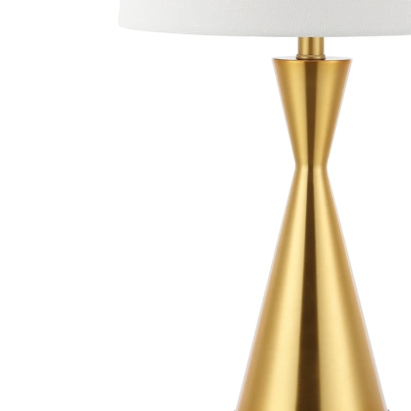 Jonathan Y Colton Classic French Country Iron Led Table Lamp with Usb Charging Port (Set of 2)
