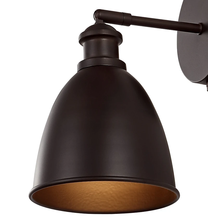 Jonathan Y Hudson Farmhouse Bohemian Iron Led Sconce (Set of 2)