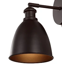 Jonathan Y Hudson Farmhouse Bohemian Iron Led Sconce (Set of 2)