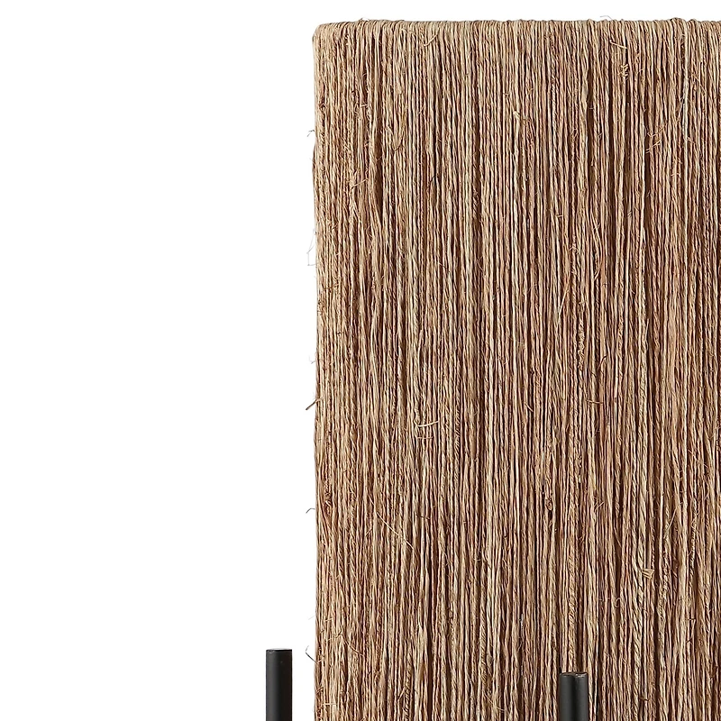 Jonathan Y Kai Coastal Minimalist Rattan Led Table Lamp