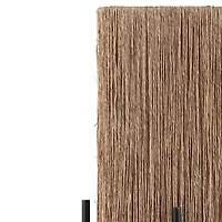 Jonathan Y Kai Coastal Minimalist Rattan Led Table Lamp