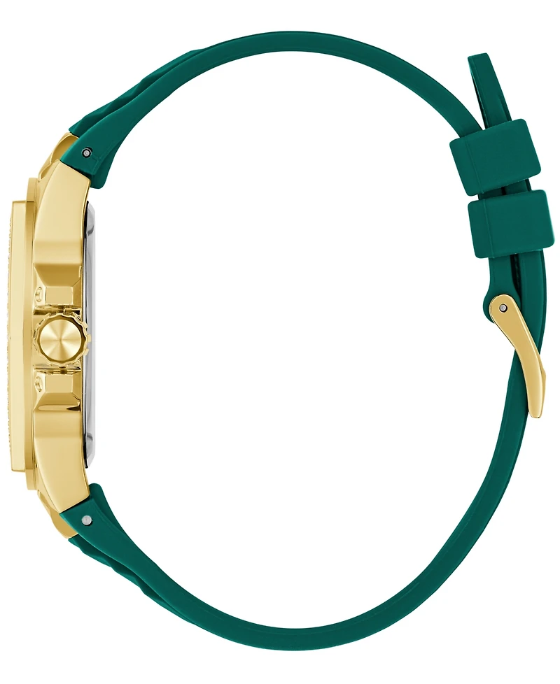 Guess Women's Multi-Function Green Silicone Watch 38mm