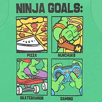 Teenage Mutant Ninja Turtles Toddler Boys 2 Pack T-Shirts