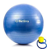 Bintiva Anti-Burst Exercise Stability Yoga Ball for Fitness 45cm