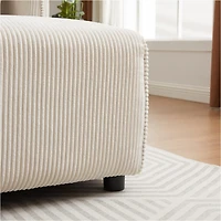 Streamdale Furniture Versatile Comfort Modern & Customizable Modular Corduroy Sofa