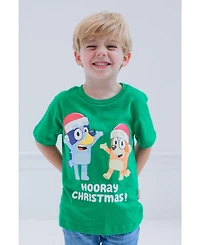 Bluey Boys Bingo Valentines Day July 4th Halloween Christmas Birthday T-Shirt to