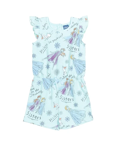 Frozen Toddler Girls Disney Princess Moana Sleeveless Romper