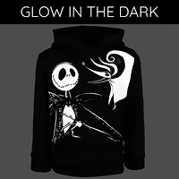 Nightmare Before Christmas Toddler Boys Jack Skellington Fleece Pullover Hoodie and Pants Outfit Set
