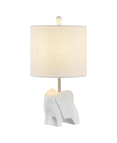 Jonathan Y Koda 17.5" Eclectic Southwestern Resin/Iron Elephant Led Kids' Table Lamp, Yellow