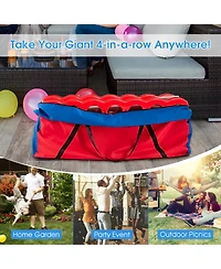 Skonyon Giant 4 in A Row Storage Carrying Bag for Jumbo 4-to-Score Game Set Only Bag