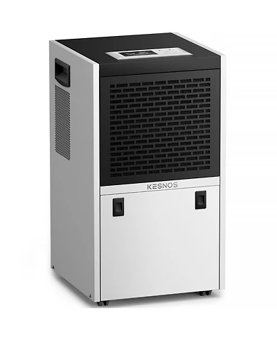 Kesnos 155 Pint Commercial Dehumidifier with 6.56ft Drain Hose For 7500 Sq. Ft
