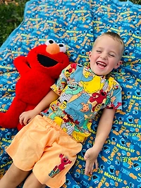 Sesame Street Boys Oscar the Grouch Elmo Bert and Ernie Graphic T-Shirt Shorts Outfit Set to