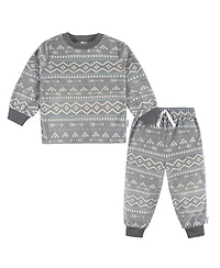 Gerber Toddler Boys Fleece Blanket Sleepers, 2-pack