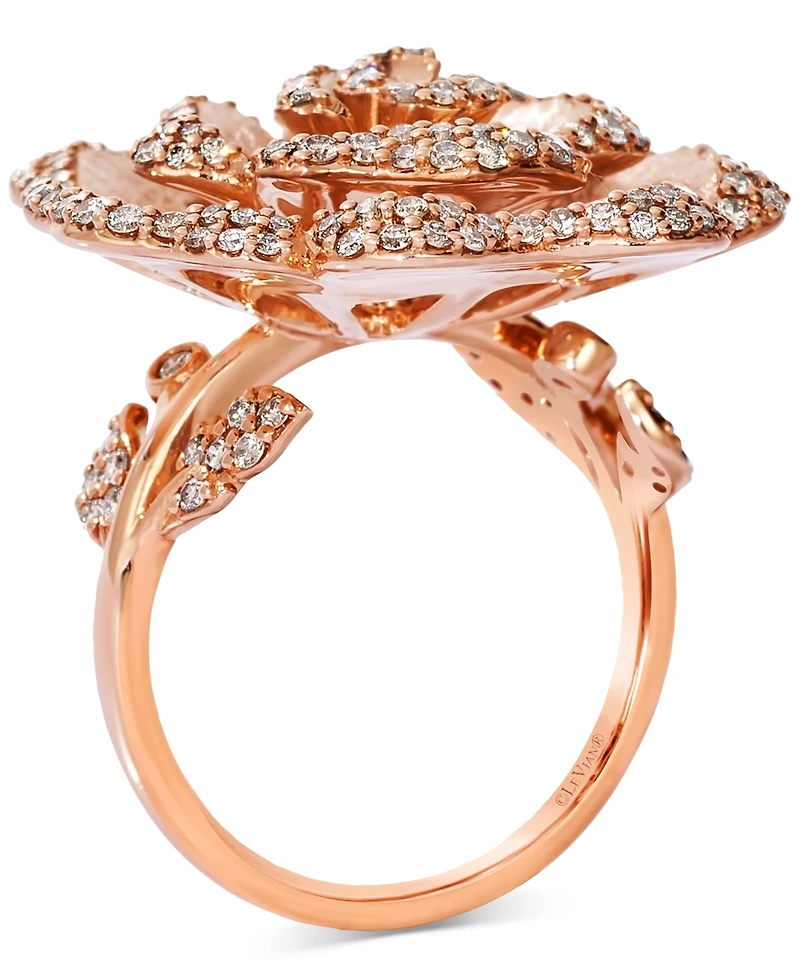 Le Vian Nude Diamond Rose Statement Ring (1 ct. t.w.) 14k Gold