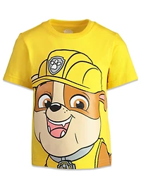 Paw Patrol Toddler Boys Chase Marshall Rubble Rocky 4 Pack Graphic T-Shirts